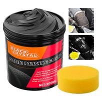 Automobilio apdailos atnaujintojas Automobilio prietaisų skydelio atnaujintojas 300g Pasta Valiklis Dangos smulkių įbrėžimų remontui Metalinės detalės Poliravimas 300ml