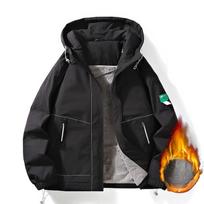Fleece storinta vyriška jaunimo striukė Vyriškas šaunus ir gražus rudens ir žiemos fleece viršutinis drabužis M