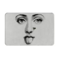 Lina Cavalieri By Piero F-Fornasetti-S Menas Neslystantis Durų Kilimėlis Grindų Kilimėlis Kilimas Virtuvės Įėjimo Namų Vonios Kambario Pėdos Kilimėlis 40x60cm