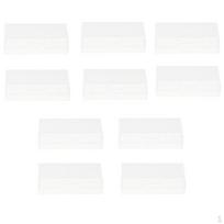 10 Pcs Transparent Storage Holder Box For 18650