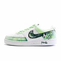 Nike Court Vision 1 Bamboo Fun Fu Cushioning, Wear Resistant Low top Skateboard Shoes Unisex Green DH2987-101(team-1331) 45