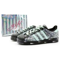 Adidas Originals Superstar 2 žemi krepšinio/riedlenčių batai Unisex Mėtų žalumo JI0079(Komanda1181- S) 41⅓