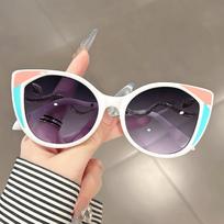 Butterfly-shaped snake-leg anti-blue light glasses, trendy and fashionable party shooting accessories, flat light glasses balta