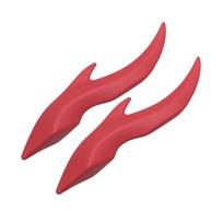 Dragon Horn Roof Decoration Car Cool Dragon Horn 3D Decoration Car Body Material EVA Sticker Decoration Decoration D5D1