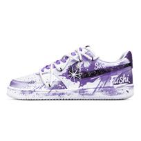 Nike Court Vision 1 Slip Resistant Abrasion Resistant Low top Skateboard Shoes Unisex Purple DH2987-101(Team656-) 36.5
