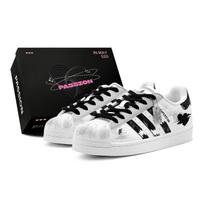 Adidas Originals SUPERSTAR Riedlentės Batai Unisex Žemi Pilki IH8659(TeamS2-S-BOX) 39⅓