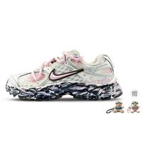 Nike V5 RNR Abrasion Resistant Breathable Low top Running Shoes Women's White Pink HQ7901-102(Team1053-) 35.5