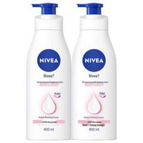 Nivea Whitening Body Lotion (2x400ml)