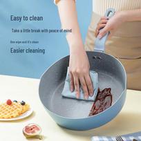 COOKER KING Non-stick Deep Frying & Stir-fry Pan 24cm tamsi
