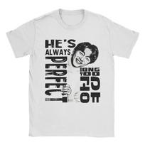 Harajuku Gong Yoo Always Perfect  T-Shirt Men Round Neck Short Sleeve Tops Shirts  Cotton Summer Clothes S įvairiaspalvis
