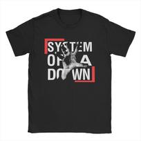 Proud Band System Of A Down  for Men Women T Shirt Metal Music Tee Shirt Short Sleeve Crew Neck TShirt 100 Cotton Clothes S įvairiaspalvis