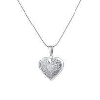 Stainless Steel Snake Chain Locket Pendant Necklaces for Women Heart Shaped Necklaces 2026 Jewelry Gift 50cm