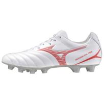Mizuno Monarcida Neo 3 Select Wide Men's Football Boots White Radiant Red P1GA242560 42