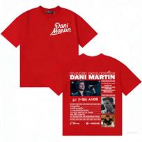 Rapper Dani Martin Lo Que Me De La Gana High Quality Short Sleeve T Shirt Unisex Women Casual Clothing Oversized Tshirt Teenagers S