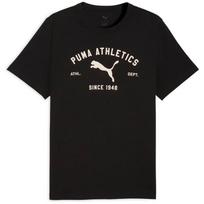 PUMA Men's Graphic Tee 695806 M safyro mėlyna spalva