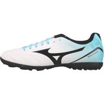 Mizuno Folgado Wide TF White Light Blue Unisex Wide Fit Comfortable Turf Soccer Shoes P1GD219425 44.5