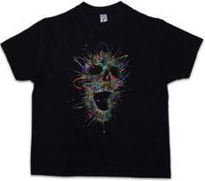 SCREAMING SKULL II Kids Boys kids boys T-Shirt Dead Tattoo Art Rockabilly Skeleton 140