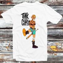 Angry Funny Baseball Bat Tank Girl T-Shirt Mens Womens Tees Top Vintage Retro Cool Gift  Unisex Tee 4XL