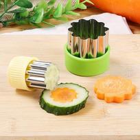 25Pcs/Set Vegetable Fruit Cutter Press-Type Mini Cookie Fruit Pastry Stamps Mold For Baking Food Gadgets Accessories 25pcs