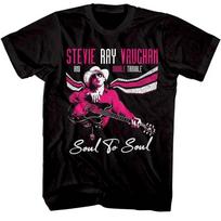 Stevie Ray Vaughan Soul to Soul Men's T Shirt L