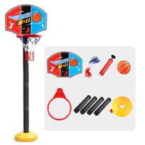 Toddler Adjustable Basketball Hoop 52-115CM Stand Rack for Baby Outdoor Indoor Ball Sport Backboard Rim Shoot Toy Kids Children