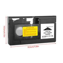 VHS to VHSC Video Tape Converter Adapter (Incompatible with MiniDV/Hi8)