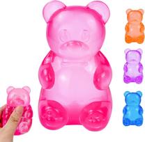 Toys Kids  Childrens Stress Bear Taba Squishy Balls, Bear Toy Taba Squishy for Stress Relief Squeeze Balls for Birthday Gift Presents Party Favors rožinė