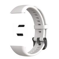 Portable TPU Watch Strap Replacement Smart Watch Bracelet Accessories Breathable Watchband for Huawei Band 6/Honor Band 6 balta