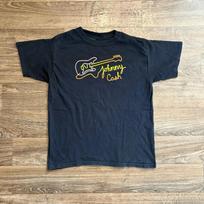 Y2K / Vintage Johnny Cash Guitar Graphic T Shirt Black Country Music Tee Medium 4XL