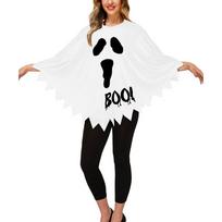Women's Vampire Costume with Spider Cape for Halloween Festival and Stage Performance One Size juoda