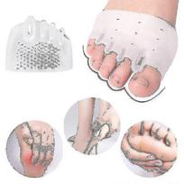 10 Pair Toe Separator Corrector Hallux Valgus Pads Gel Cushion Foot Ca