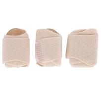 3pcs Toe Overlap Hallux Valgus Correction Bandage Elastic Fabric Toe Corrector Wrap