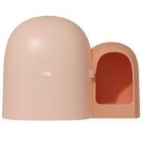 Mochi Fully Enclosed Extra Large Cat Litter Box – Odor-Proof, Anti-Splash Hallway Style Single pieno arbatos spalva