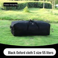 Outdoor Storage Bags for Camping Equipment: Tables, Chairs, Tents, and Folding Canopies black