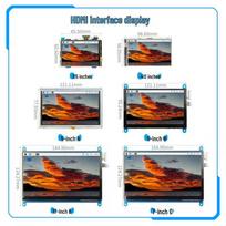 Raspberry Pi 4 HDMI Touchscreen: 3.5 , 4 , 5 , 7  with Resistive/Capacitive Options 3.5 inch HDMI