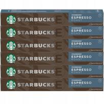 Starbucks Nespresso Espresso Roast Kawa 6X 10 Szt