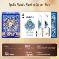 Waterproof PVC Playing Cards for Bridge, Hotel, and Outdoor Use