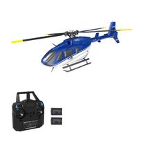 Nuotolinio valdymo malūnsparnis 2,4 GHz nuotolinio valdymo dronas 6 ašių giroskopo stabilizavimo be elerono 2 battery mėlyna