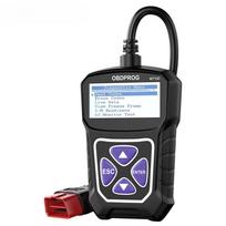 MT100 OBD2 skaitytuvo tikrinimo variklio kodo skaitytuvas Ištrinkite gedimų kodus su kelių kalbų rusišku automobilių diagnostikos įrankiu