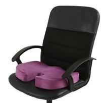 Gel Enhanced Seat Cushion Non-Slip Orthopedic Memory Foam Coccyx Cushion for Tailbone Pain Office Chair Car Seat Cushion JAT001