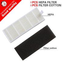 Sponge+ Filters For ILIFE Cleaning Robot for Huwi Ilife A4 A4S A6 Robot Vacuum Cleaner Hepa filter for Ecovas DN621 DN621 DN620