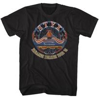 Styx Paradise Theatre Tour 1981 Men's T Shirt Gala Premiere Rock Band Concert S