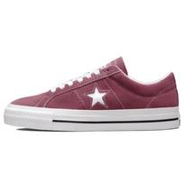 Converse One Star Pro Pro Lightweight and Non-Slip Low-Top Board Shoes Unisex Rose Red 35.5