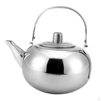 Camping Stainless Steel Tea Kettle Water Pot 1L 1.5L 2L 2.5L 0.8L_Argent