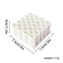Silicone Medicine Ointment Storage Rack Desktop Tube Cosmetic Classification Holder Box Soft Organizer Case balta