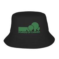 Men Women Boards Of Canada Aphex Twin Bucket Hat Green Soft Fold Fisherman s Spring Classic Beach Travel Caps Sunscreen One Size