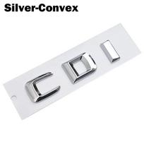 3D ABS Juodo Chromo Raidės Automobilio Bagažinei Mercedes Benz A B C E GLK CLS ML 320 220 250 280 CDI Logotipo Emblemos Lipduko Priedai