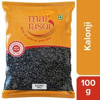 MAI RASOI Kalonji Juodųjų kmynų sėklos 100 g Pakuotė 1 Aukščiausios kokybės Tadka prieskonis marinuotiems agurkams, naan duonai Aromatingas mišinys