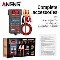 Multifunctional Car Battery Tester Reverse Alarm Intelligent Battery Tester  Automotive Repair Tool BT-172