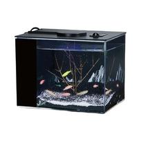 Self-circulation Fish Tank with 160L/H Flow Pump and Integrated Filtration for Aquarium Use in Home and Office Settings